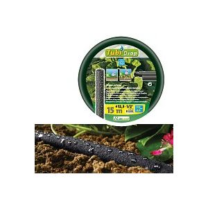 Tuyau poreux 15m avec raccords et bouchons montés