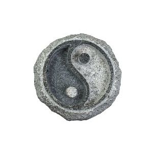 Mangeoire bain d'oiseau Yin et Yang