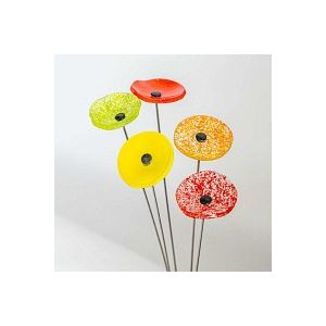 Fleurs en verre artisanales Adèle