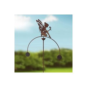 Mobile de jardin à balancier en fer - Fée