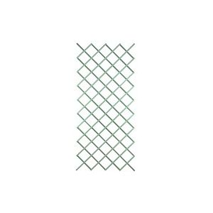 Treillis extensible vert en aluminium