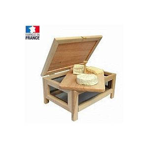 Cave &agrave; fromage avec plateau