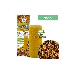 Cylindre de graisse pour oiseaux sans huile de palme - noix