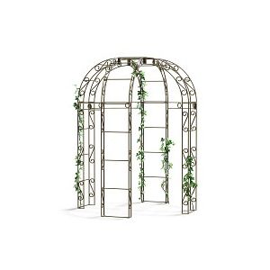 Gloriette en fer 4 pieds Arcade - D.188 x H.231 cm - 2,80m2