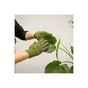 Gants anti-poussière microfibres pour plantes vertes