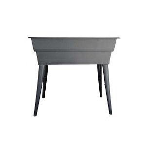 Potager jardini&egrave;re sur pieds Calipso MAXI BASIC 40L - Gris