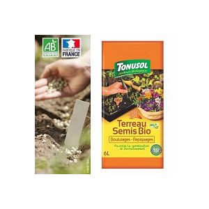 Terreau semis bouturage repiquage Bio - 6L