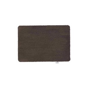 Paillasson Sense 100% recycl&eacute; - Marron fonc&eacute; 80x120cm