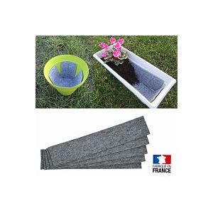 Feutre d'hydratation pour pots et jardinières - lot de 5