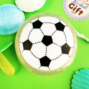 Yoyo lumineux Football - Blanc