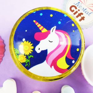 Yoyo lumineux Licorne - Jaune