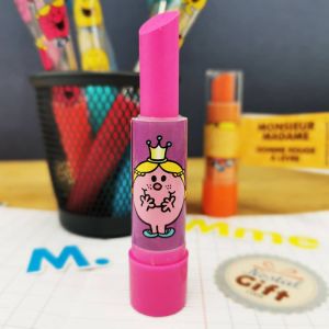 Monsieur Madame - Gomme en forme de rouge &agrave; l&egrave;vre - Violet