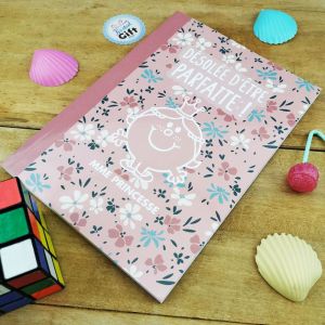 Monsieur Madame - Carnet de note A5 - 80 pages - Mme Princesse