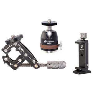 LEOFOTO<br/>PINCE MC-30 + MINI ROTULE MBH-19