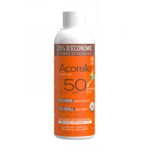 Spray Solaire Enfant Bio SPF 50 - Acorelle | Recharge