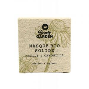 Masque Bio Solide Apaisant à l'Argile & Camomille - Beauty Garden