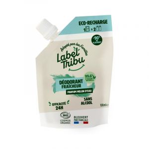 Déodorant Fraîcheur Rechargeable - Melon d'Eau - Label Tribu | Recharge 100 ml