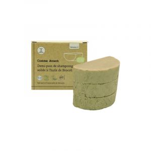 Shampoing Solide au Brocoli - Cheveux Bouclés - Comme Avant | Demi-pain 210g