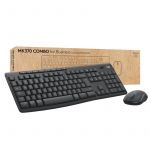 Logitech MK370 Combo for Business clavier Souris incluse Bureau RF sans fil + Bluetooth AZERTY Fran&ccedil;ais Graphite