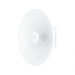 Ubiquiti UISP Dish Antenne 30 dBi 5.15 - 6.875 GHz Polarisation Dual Blanche Aluminium
