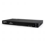Gembird DSP-8PH4-03 HDMI Splitter 8x HDMI 1920x1080 Noir Acier