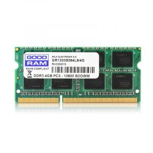 GoodRam SODIMM DDR3 1333 MHz PC3-10600 4 Go CL9