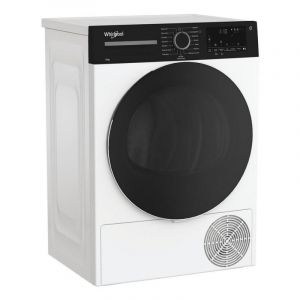S&egrave;che-linge &agrave; pompe &agrave; chaleur Whirlpool C WSD 83M WBS ES 8kg Classe D avec 6th Sense et &eacute;cran digital