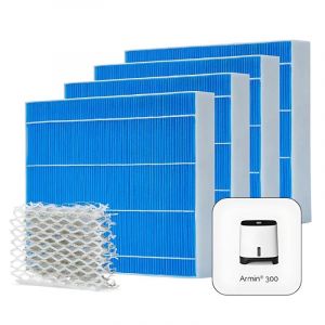Tampons d'évaporation Meaco Armin 4 et recharge Silvertex haute performance 300 ml