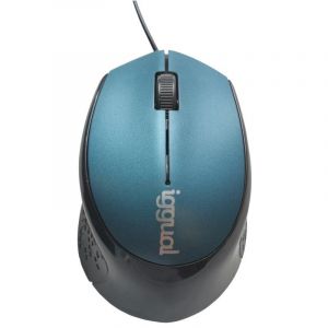 Souris Optique Iggual Com-Ergonomic-R 800DPI Bleue