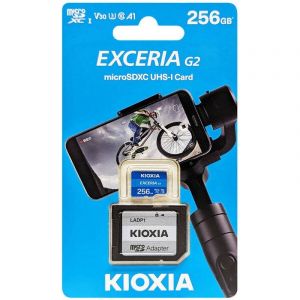 Kioxia EXCERIA G2 256 Go MicroSDHC UHS-III Classe 10