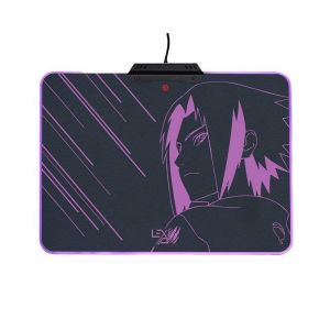 Tapis de souris Lexip Sasuke Revenge rigide LED RGB 350x280 mm