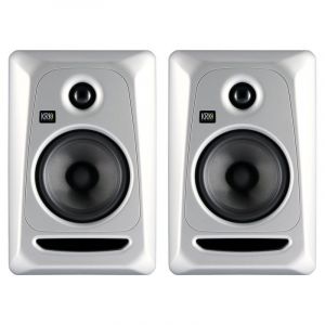 KRK CLASSIC 5 SILVER BLACK 5 Moniteur de studio actif de proximit&eacute; (pack de 2)