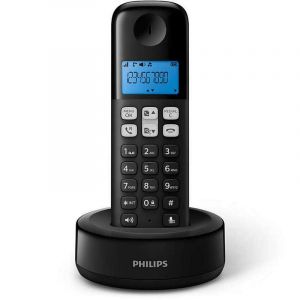 Philips D1611B/34 Téléphone sans fil Noir