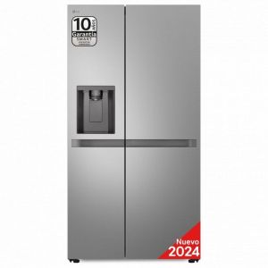 R&eacute;frig&eacute;rateur am&eacute;ricain c&ocirc;te &agrave; c&ocirc;te LG s&eacute;rie 400 GSLC40PYPE E acier inoxydable anti-empreintes digitales