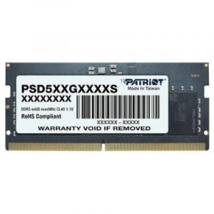 Mémoire RAM Patriot Signature Line PSD532G56002S 32GB 1x32GB DDR5 5600MHz CL46 SO-DIMM