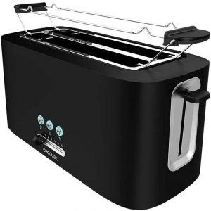 Grille-pain Cecotec Toast&Taste 16000 Extra Double 4 tranches 1630W Noir Inox