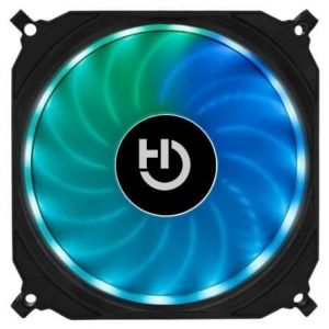Écran Hiditec 120 mm N10 ARGB avec refroidissement par air et 16 LED, modes d'éclairage haute efficacité