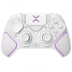 Manette sans fil PDP Victrix Pro BFG blanche pour PS5/PS4/PC