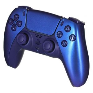 Sony DualSense Gamepad Console Salon Stockage Integre Batterie Chrome Indigo
