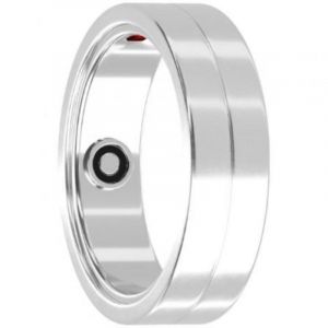 Anillo Intelligent Maxcom MR100 Talla 10/63/ &Oslash;20.1mm/ Notificaciones/ Fr&eacute;quence Cardiaque/ Argent