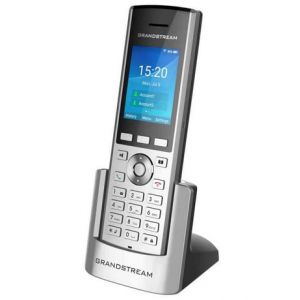 Téléphone IP sans fil Android Grandstream WP820, 2 lignes, 500 contacts, écran LCD