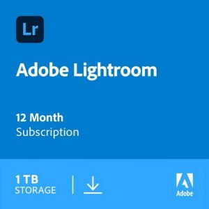 Adobe Lightroom 1 an Licence 1 utilisateur Téléchargement numérique