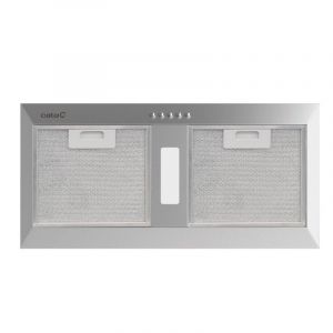 Hotte aspirante Cata avec unit&eacute; de filtration de 55 cm, m&eacute;canique LED en acier inoxydable, 371 m3/h, bruit r&eacute;duit