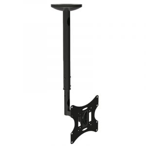 Maclean Mc-504a B Support de Plafond pour TV 23-42" VESA 200 Max 30kg Noir