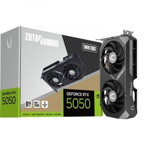 Carte graphique ZOTAC GAMING RTX 5050 Twin Edge 8 Go GDDR6 Reflex 2 RTX AI DLSS4
