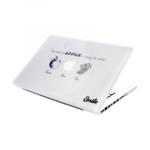 Coque transparente Smile pour MacBook Air 13"