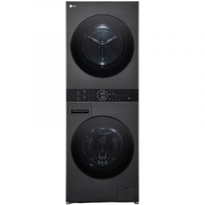 LG WT1210BBF.APBQKIS lave-linge s&eacute;chant Autonome Chargement frontal Noir A
