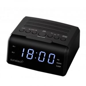 Sunstech FRD35U Radio-réveil numérique Noir