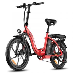 V&eacute;lo &eacute;lectrique Fafrees F20 250W 36V 18Ah Frein &agrave; disque 20 pouces Rouge