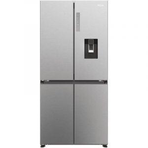 R&eacute;frig&eacute;rateur Am&eacute;ricain Haier Cube 83 Serie 3 Total No Frost 182 cm 463 L E Inox Distributeur d'eau